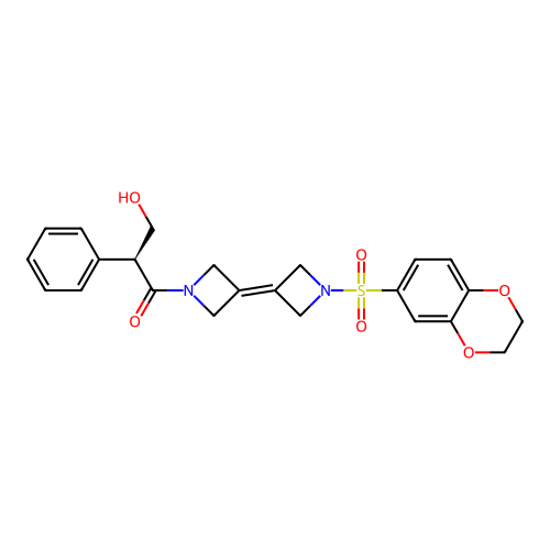 Chemical structure of BindingDB Monomer ID 739483