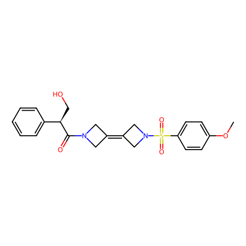 Chemical structure of BindingDB Monomer ID 739486