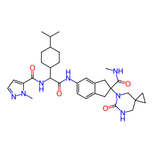 Chemical structure of BindingDB Monomer ID 740131