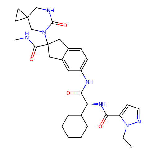 Chemical structure of BindingDB Monomer ID 740135