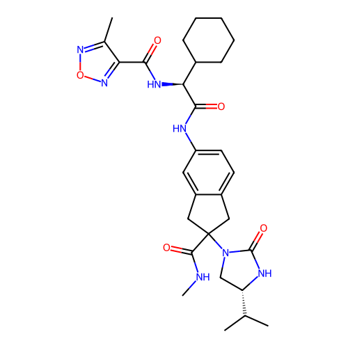 Chemical structure of BindingDB Monomer ID 740201