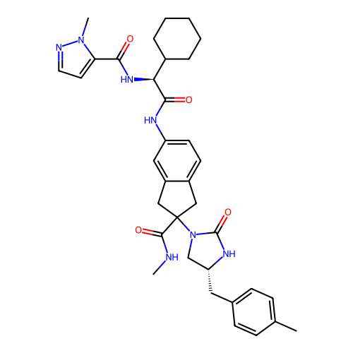 Chemical structure of BindingDB Monomer ID 740245
