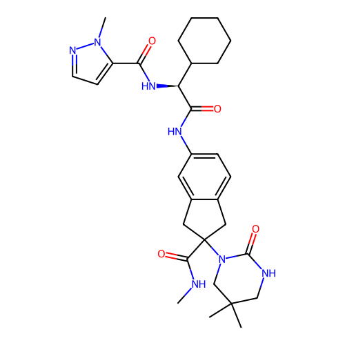 Chemical structure of BindingDB Monomer ID 740261