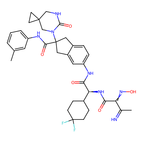 Chemical structure of BindingDB Monomer ID 740284