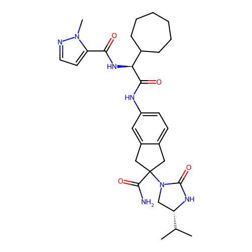 Chemical structure of BindingDB Monomer ID 740287