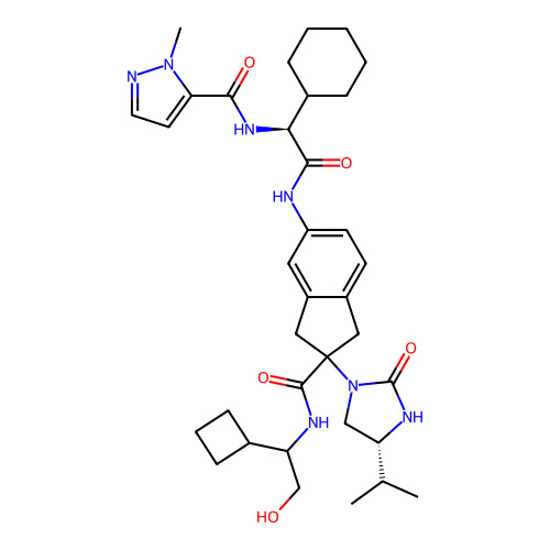 Chemical structure of BindingDB Monomer ID 740293