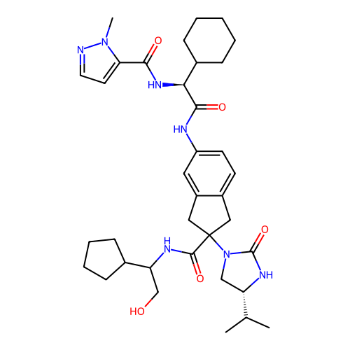 Chemical structure of BindingDB Monomer ID 740333
