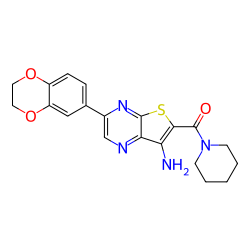Chemical structure of BindingDB Monomer ID 740642