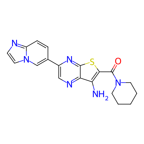 Chemical structure of BindingDB Monomer ID 740646