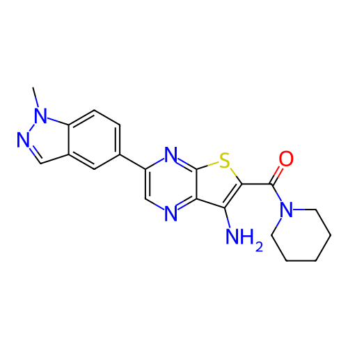 Chemical structure of BindingDB Monomer ID 740649
