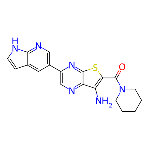 Chemical structure of BindingDB Monomer ID 740660