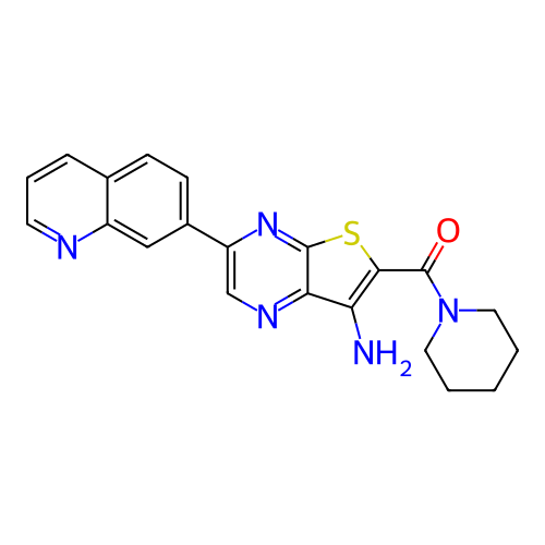 Chemical structure of BindingDB Monomer ID 740670