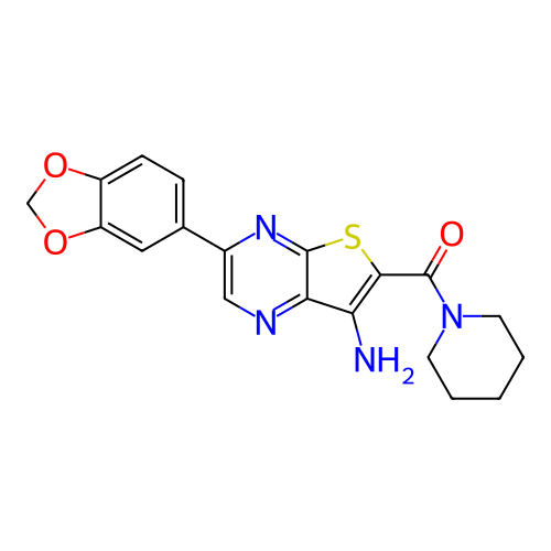 Chemical structure of BindingDB Monomer ID 740674