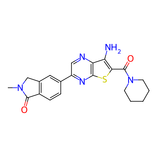 Chemical structure of BindingDB Monomer ID 740694