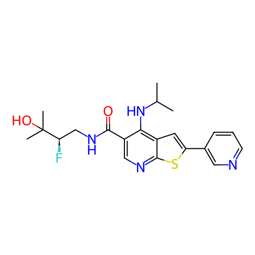 Chemical structure of BindingDB Monomer ID 741105