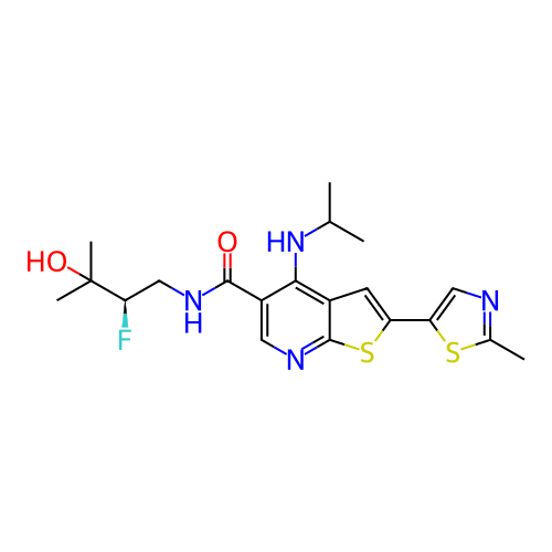 Chemical structure of BindingDB Monomer ID 741140