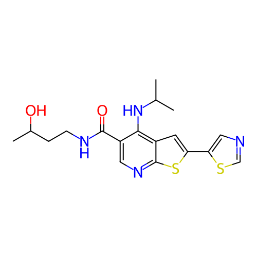 Chemical structure of BindingDB Monomer ID 741143