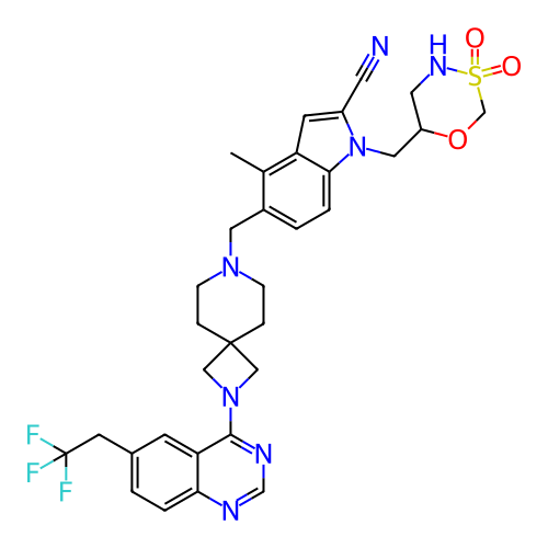 Chemical structure of BindingDB Monomer ID 742427