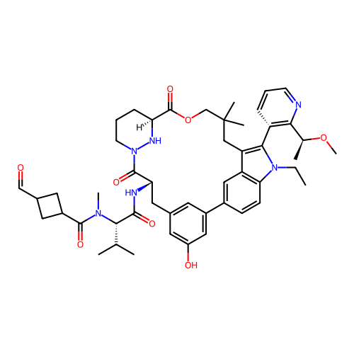 Chemical structure of BindingDB Monomer ID 743470