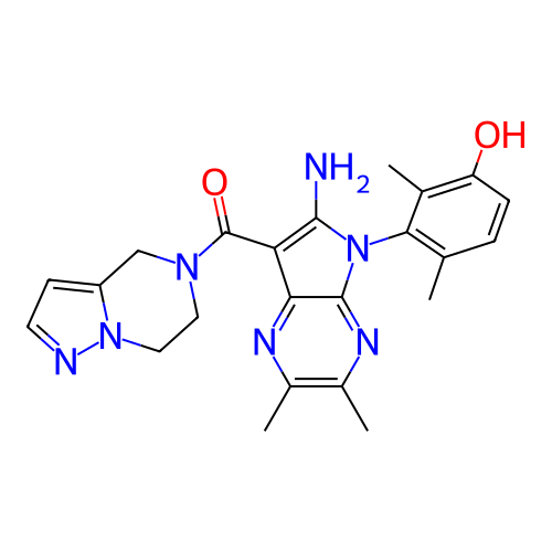 Chemical structure of BindingDB Monomer ID 743578
