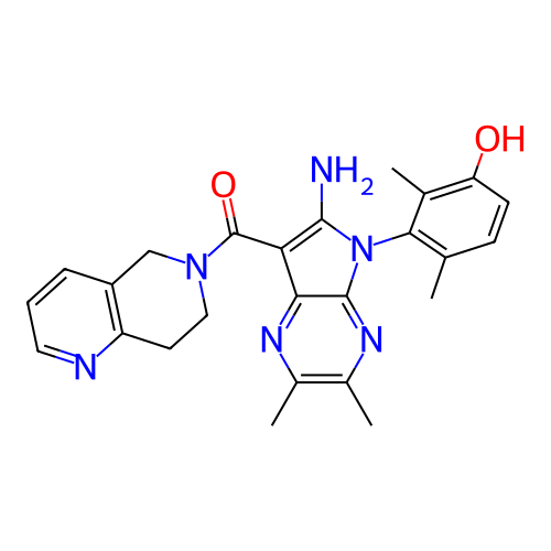 Chemical structure of BindingDB Monomer ID 743581