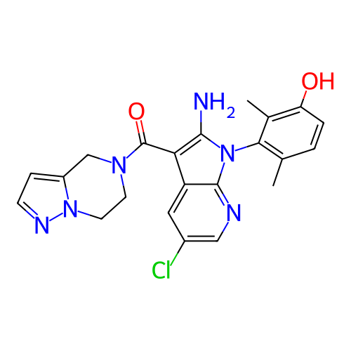 Chemical structure of BindingDB Monomer ID 743582