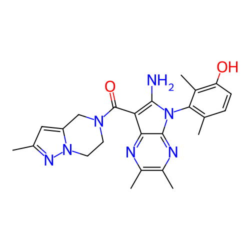 Chemical structure of BindingDB Monomer ID 743591