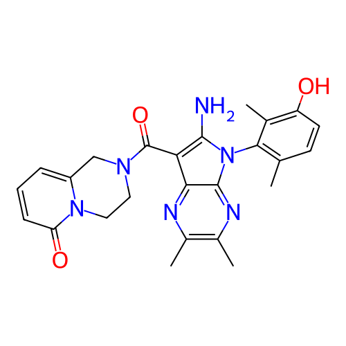 Chemical structure of BindingDB Monomer ID 743595