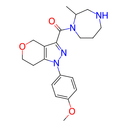 Chemical structure of BindingDB Monomer ID 745509
