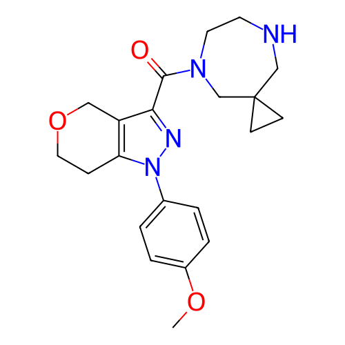 Chemical structure of BindingDB Monomer ID 745510