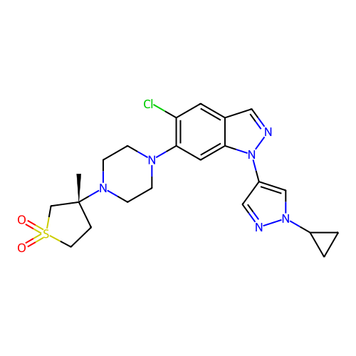 Chemical structure of BindingDB Monomer ID 746046