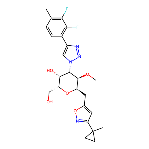 Chemical structure of BindingDB Monomer ID 746470