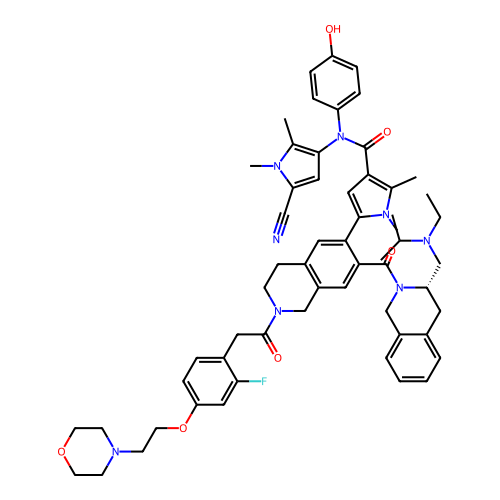 Chemical structure of BindingDB Monomer ID 746985