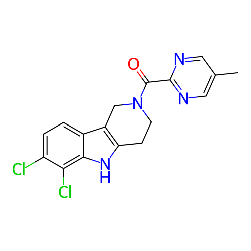 Chemical structure of BindingDB Monomer ID 747173