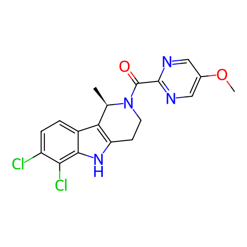 Chemical structure of BindingDB Monomer ID 747207
