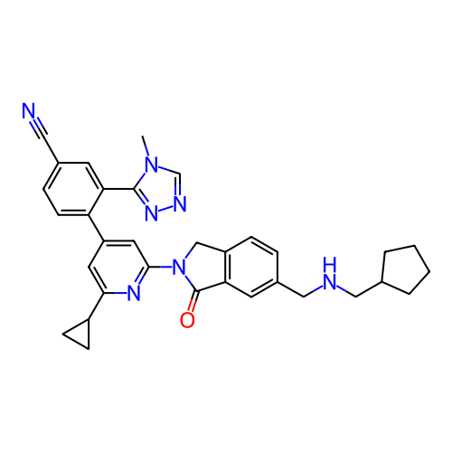 Chemical structure of BindingDB Monomer ID 747585