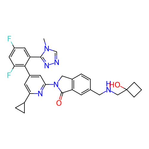Chemical structure of BindingDB Monomer ID 747587