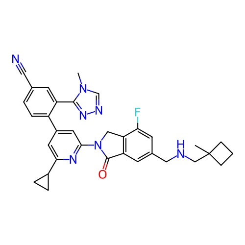 Chemical structure of BindingDB Monomer ID 747590