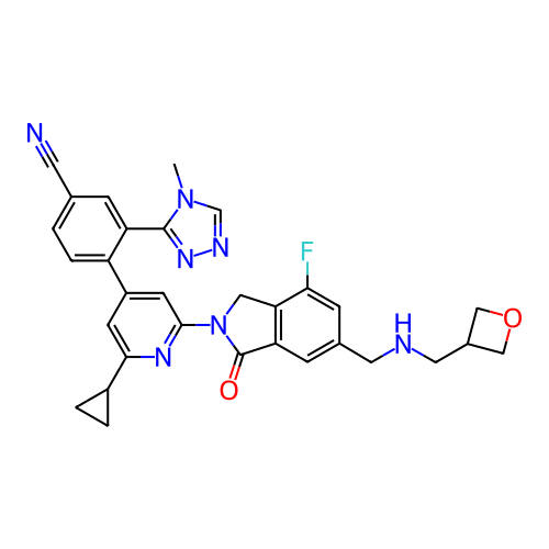 Chemical structure of BindingDB Monomer ID 747597