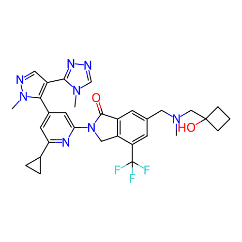 Chemical structure of BindingDB Monomer ID 747600
