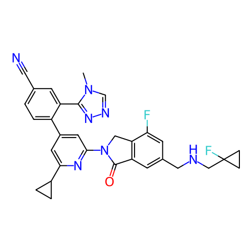 Chemical structure of BindingDB Monomer ID 747602