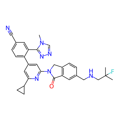Chemical structure of BindingDB Monomer ID 747604