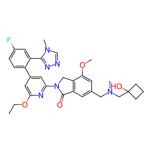 Chemical structure of BindingDB Monomer ID 747608