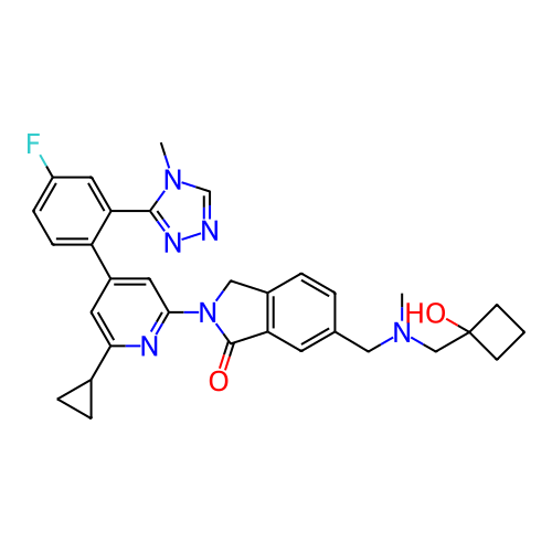 Chemical structure of BindingDB Monomer ID 747611