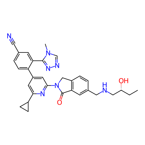 Chemical structure of BindingDB Monomer ID 747619
