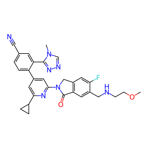 Chemical structure of BindingDB Monomer ID 747636
