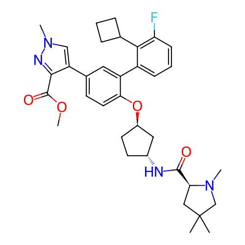 Chemical structure of BindingDB Monomer ID 748574