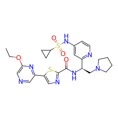 Chemical structure of BindingDB Monomer ID 750069