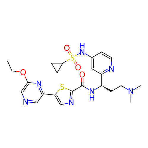 Chemical structure of BindingDB Monomer ID 750081