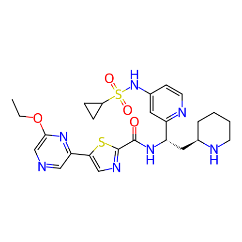 Chemical structure of BindingDB Monomer ID 750082
